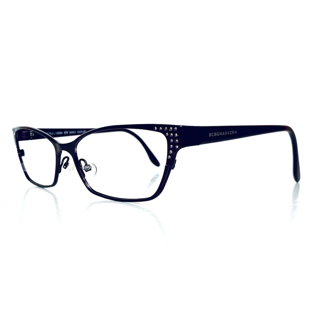 Bcbg Maxazria Purple Rectangular Glasses - image 1